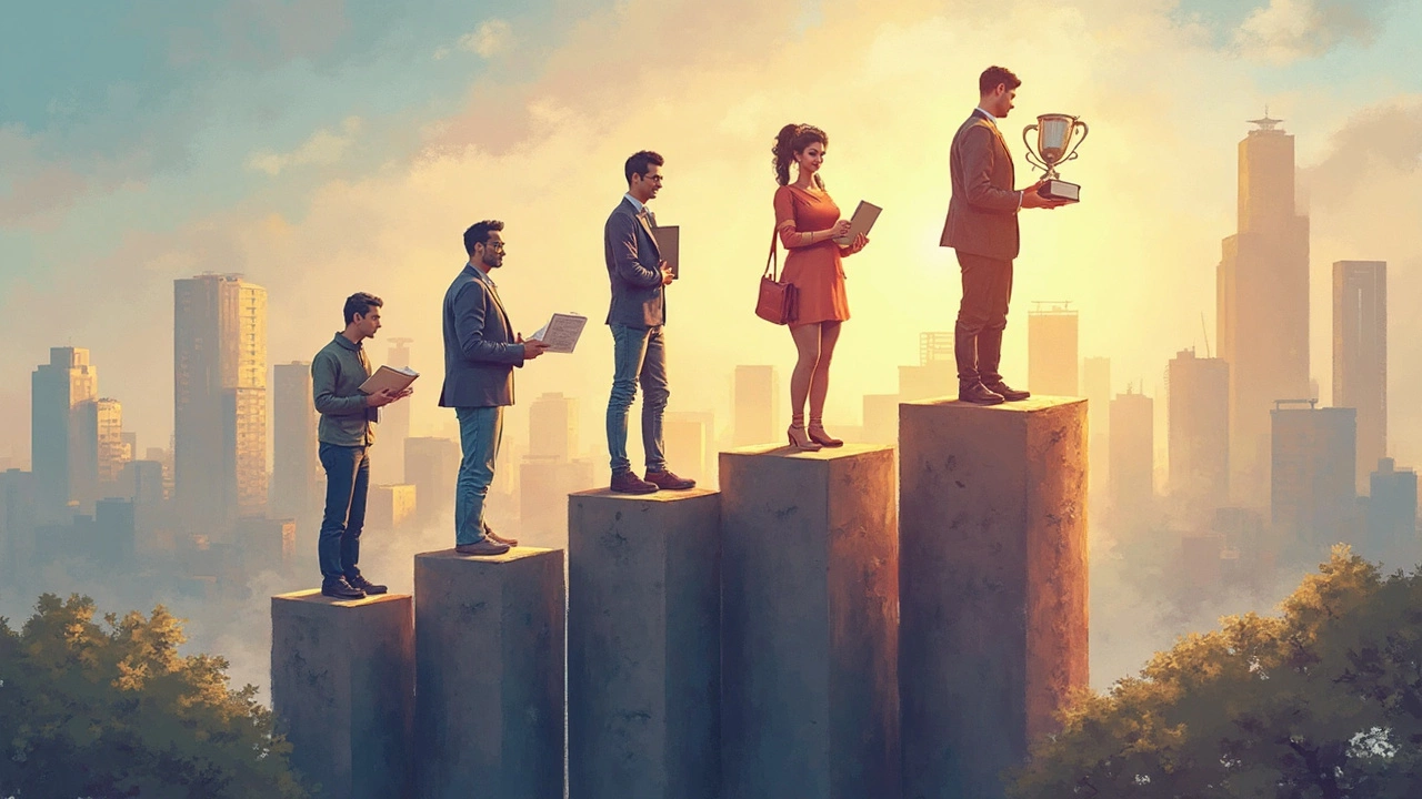 Career Establishment and Advancement: Climbing, Growing, Switching